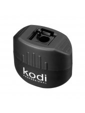 Точилка для косметических карандашей (черная матовая, с одним лезвием), Kodi